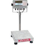 Ohaus D71XW10WR3 Defender 7000XW Extreme Square Washdown Scale (25 lb x 0.002 lb) 12 x 12 x 3.8 in Platform Size