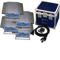 Intercomp PT300 100145 Digital Wheel Load Scale Systems (4 Scales) 4-10K-40000 x 5 lb