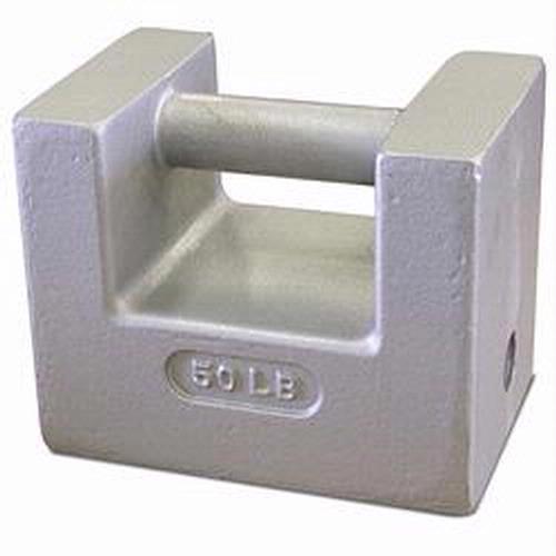 Rice Lake 12870TC Class F - Class 6 NIST Avoirdupois Grip Handle Weights, 20lb With Accredited Certificate