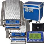 Intercomp PT300 DW, 100111-RFX 4 Scale (Double Wide) Wheel Load Scale System 20,000 x 5lb