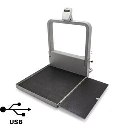 Doran DS9100 Wheelchair Scale w/USB Port 1000 x 0.1 lb Doran DS9100 Wheelchair Scale w/USB Port 1000 x 0.1 lb
