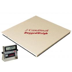 Detecto FH-555F-204 Floor Hugger Heavy-Duty 5 x 5 Floor Scales 5000 x 1 lb Detecto FH-555F-204 Floor Hugger Heavy-Duty 5 x 5 Floor Scales 5000 x 1 lb