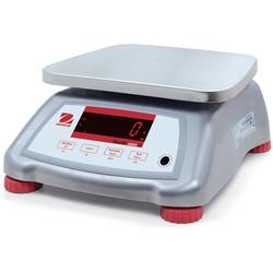 Ohaus V22XWE3T Valor 2000 Compact Washdown Scale (30035440) - 6 x 0.001 lb