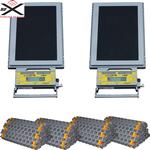 Intercomp 182019-RFX LP600-10T Wireless Solar Wheel Load Scale Set Legal for Trade 40000 x 50 lb