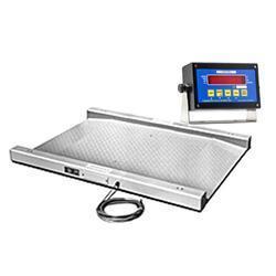 Cambridge 670230305K Model 670-2 Series Weigher Scale Built In Single Ramp 30 x 30 x 1.5 / 5000 x 1 With Indicator