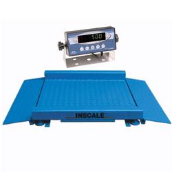 Inscale 30-31 3 x 3 ft  Drum Scale, 2000 lb x 0.5 lb