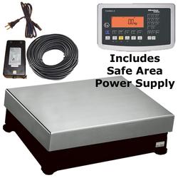 Minebea Combics 2 Explosion Proof Scale with Safe Area Power  32 in x 24 in - 660 lb x 0.005 lb