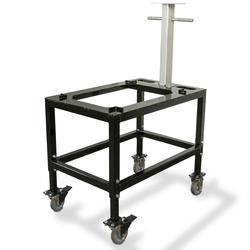 Rice Lake 190204 Mild Steel MSC Mobile Scale Cart for 24 x 24 Benchmark