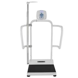 Health O Meter 1100KLHR-BT Digital Handrail Scale with built-in Pelstar wireless technology and Height Rod 1000 x 0.2 lb