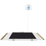 Health O Meter 2700KL-BT Portable 43 x 42 inch Wheelchair Scale with  Built-in Pelstar Wireless Technology 1000 x 0.2 lb