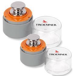 Troemner 7510-E2W-7512-E2W Cylindrical with handling knob Metric Class E2 with NVLAP Cert -2 kg and 5 kg