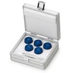Mettler Toledo 30078806 Microgram Calibration Test Weight Set with Calibration Certificate - 0.05 mg to 0.5 mg