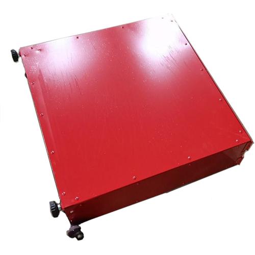 LP Scale LPMOVEBOX-1624-2PADS Moveable steel 16 x 24  packing box - 2 pads