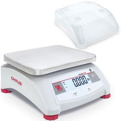 Ohaus Valor 1000 V12P2T (30554442) Compact Bench Scale  with In Use Cover - 5 lb x 0.0005 lb Legal For Trade 5 lb x 0.002 lb