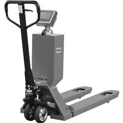 Ravas ProLine Touch Stainless Steel Pallet Jack Scale 48 x 27 x 3.25 inch - 400 x 0.2 lb - 1000 x 0.5 lb - 5000 x 1 lb