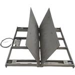Pennsylvania Scale SS6600-3636-1K-MAXLT Lift Top Stainless Steel  3 x 3 ft with Smooth Deck Plate 1000 lb  - Base Only