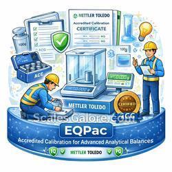 Mettler Toledo B99504130131 on-site installation EQPac Balance with Accredited ACC for Entry Analytical & Precision LA Balances