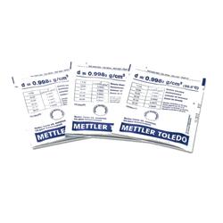 Mettler Toledo 51325005 Density standards (6mL) set of 10