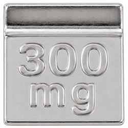 Ohaus 30390692 Weight 1P TEST Flat CL6 W/ Accredited Certificate 300mg